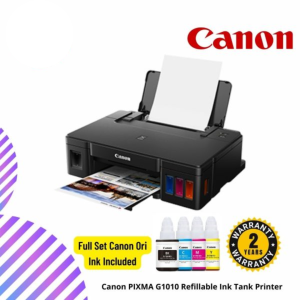 Canon PIXMA G1010 Refillable Ink Tank Printer
