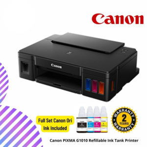 Canon PIXMA G1010 Refillable Ink Tank Printer