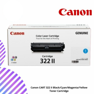 Canon CART 322 II Black/Cyan/Magenta/Yellow Toner Cartridge