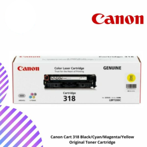 Canon Cart 318 Black/Cyan/Magenta/Yellow Original Toner Cartridge