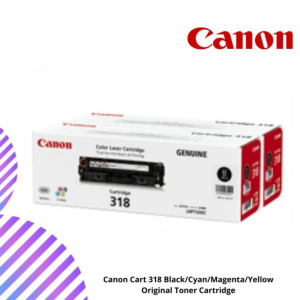 Canon Cart 318 Black/Cyan/Magenta/Yellow Original Toner Cartridge