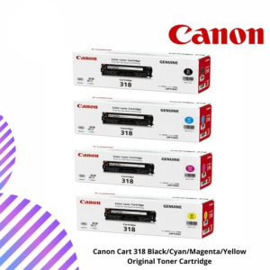Canon Cart 318 Black/Cyan/Magenta/Yellow Original Toner Cartridge