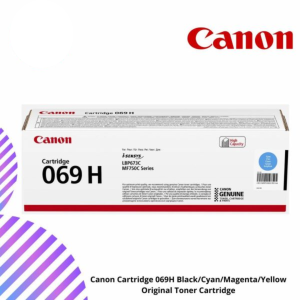 Canon Cartridge 069H Black/Cyan/Magenta/Yellow Original Toner Cartridge