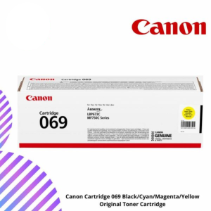 Canon Cartridge 069 Black/Cyan/Magenta/Yellow Original Toner Cartridge