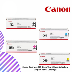 Canon Cartridge 069 Black/Cyan/Magenta/Yellow Original Toner Cartridge