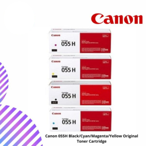 Canon 055H Black/Cyan/Magenta/Yellow Original Toner Cartridge