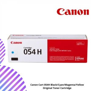 Canon Cart 054H Black/Cyan/Magenta/Yellow Original Toner Cartridge