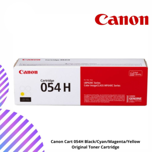 Canon Cart 054H Black/Cyan/Magenta/Yellow Original Toner Cartridge