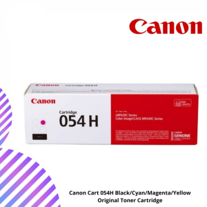 Canon Cart 054H Black/Cyan/Magenta/Yellow Original Toner Cartridge