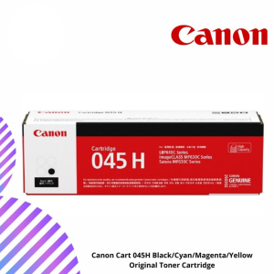 Canon Cart 045H Black/Cyan/Magenta/Yellow Original Toner Cartridge