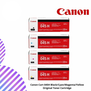 Canon Cart 045H Black/Cyan/Magenta/Yellow Original Toner Cartridge
