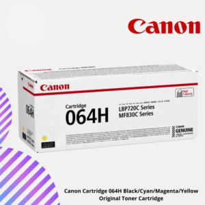 Canon Cartridge 064H Black/Cyan/Magenta/Yellow Original Toner Cartridge