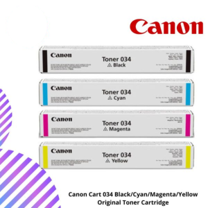 Canon Cart 034 Black/Cyan/Magenta/Yellow Original Toner Cartridge