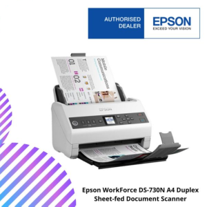 Epson WorkForce DS-730N A4 Duplex Sheet-fed Document Scanner