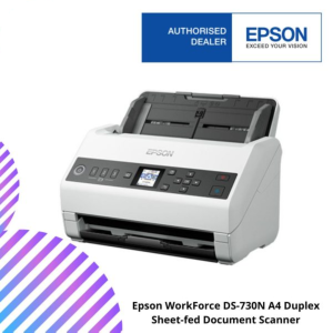 Epson WorkForce DS-730N A4 Duplex Sheet-fed Document Scanner