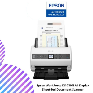 Epson WorkForce DS-730N A4 Duplex Sheet-fed Document Scanner