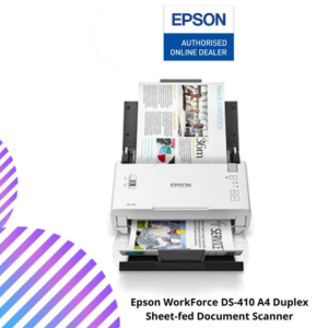 Epson WorkForce DS-410 A4 Duplex Sheet-fed Document Scanner
