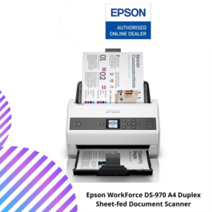 Epson WorkForce DS-970 A4 Duplex Sheet-fed Document Scanner