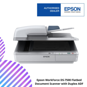 Epson WorkForce DS-7500 Flatbed Document Scanner with Duplex ADF