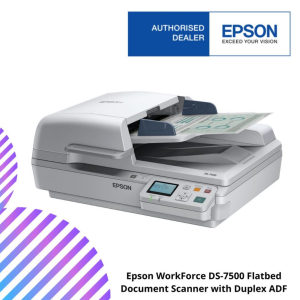 Epson WorkForce DS-7500 Flatbed Document Scanner with Duplex ADF
