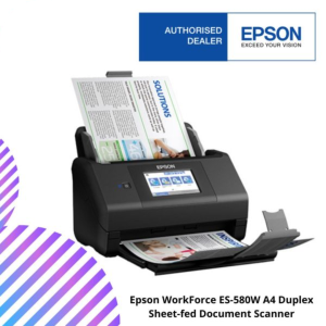 Epson WorkForce ES-580W A4 Duplex Sheet-fed Document Scanner
