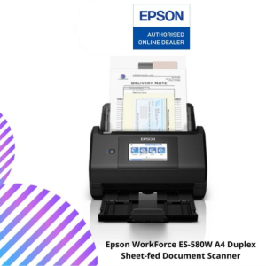 Epson WorkForce ES-580W A4 Duplex Sheet-fed Document Scanner