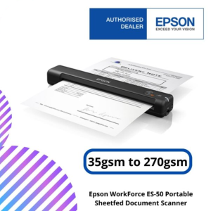 Epson WorkForce ES-50 Portable Sheetfed Document Scanner