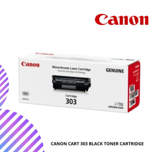 CANON CART 303 BLACK TONER CARTRIDGE