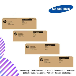Samsung CLT-K503L/CLT-C503L/CLT-M503L/CLT-Y503L (Black/Cyan/Magenta/Yellow) Toner Cartridge