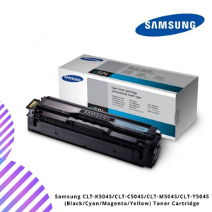 Samsung CLT-K504S/CLT-C504S/CLT-M504S/CLT-Y504S  (Black/Cyan/Magenta/Yellow) Toner Cartridge
