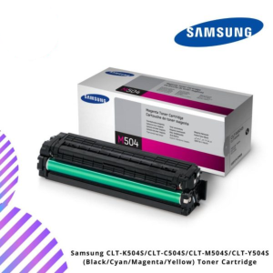Samsung CLT-K504S/CLT-C504S/CLT-M504S/CLT-Y504S  (Black/Cyan/Magenta/Yellow) Toner Cartridge