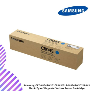 Samsung CLT-K804S/CLT-C804S/CLT-M804S/CLT-Y804S Black/Cyan/Magenta/Yellow Toner Cartridge