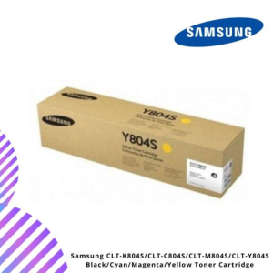 Samsung CLT-K804S/CLT-C804S/CLT-M804S/CLT-Y804S Black/Cyan/Magenta/Yellow Toner Cartridge