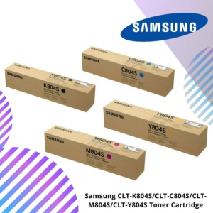 Samsung CLT-K804S/CLT-C804S/CLT-M804S/CLT-Y804S Black/Cyan/Magenta/Yellow Toner Cartridge