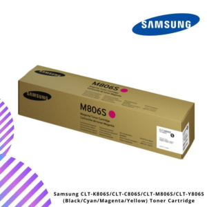 Samsung CLT-K806S/CLT-C806S/CLT-M806S/CLT-Y806S (Black/Cyan/Magenta/Yellow) Toner Cartridge