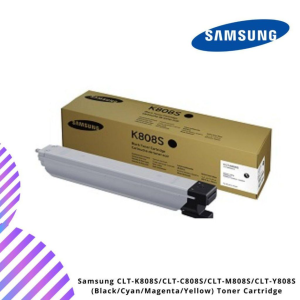 Samsung CLT-K808S/CLT-C808S/CLT-M808S/CLT-Y808S (Black/Cyan/Magenta/Yellow) Toner Cartridge