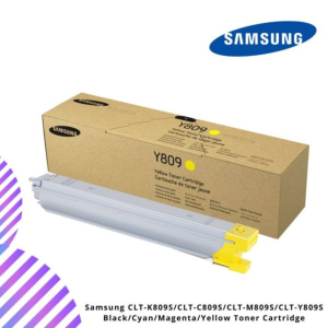 Samsung CLT-K809S/CLT-C809S/CLT-M809S/CLT-Y809S Black/Cyan/Magenta/Yellow Toner Cartridge
