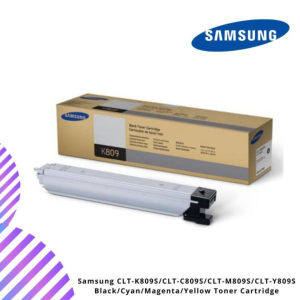 Samsung CLT-K809S/CLT-C809S/CLT-M809S/CLT-Y809S Black/Cyan/Magenta/Yellow Toner Cartridge