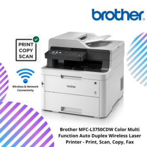 Brother MFC-L3750CDW Color Multi Function Auto Duplex Wireless Laser Printer - Print, Scan, Copy, Fax