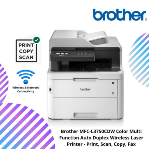 Brother MFC-L3750CDW Color Multi Function Auto Duplex Wireless Laser Printer - Print, Scan, Copy, Fax