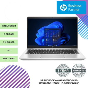 HP PROBOOK 440 G9 NOTEBOOK-I5-1235U/8GB/512GB/W11P (7G823PA#UUF)