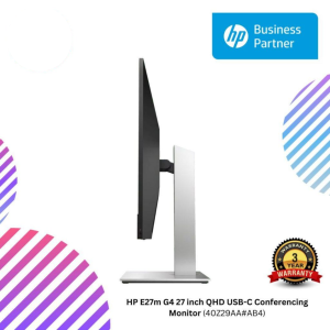 HP E27m G4 27 inch QHD USB-C Conferencing Monitor (40Z29AA#AB4)