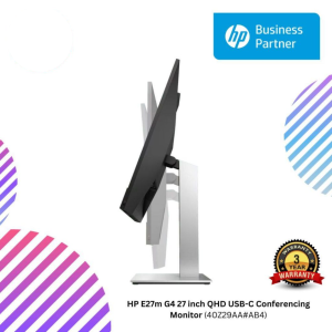 HP E27m G4 27 inch QHD USB-C Conferencing Monitor (40Z29AA#AB4)