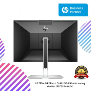 HP E27m G4 27 inch QHD USB-C Conferencing Monitor (40Z29AA#AB4)