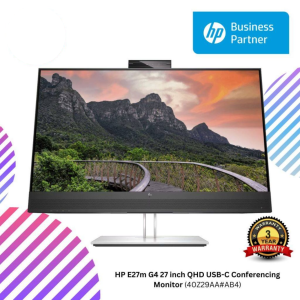 HP E27m G4 27 inch QHD USB-C Conferencing Monitor (40Z29AA#AB4)