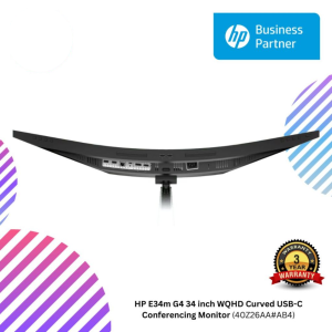 HP E34m G4 34 inch WQHD Curved USB-C Conferencing Monitor (40Z26AA#AB4)