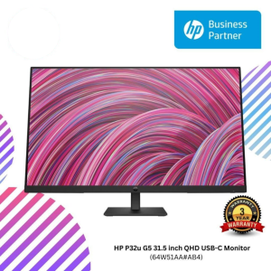 HP P32u G5 31.5 inch QHD USB-C Monitor (64W51AA#AB4)