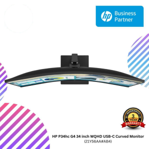 HP P34hc G4 34 inch WQHD USB-C Curved Monitor (21Y56AA#AB4)