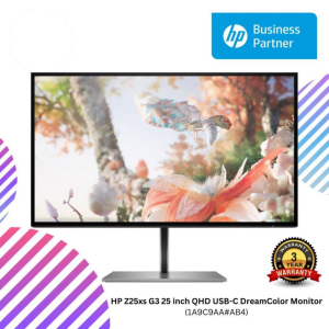 HP Z25xs G3 25 inch QHD USB-C DreamColor Monitor (1A9C9AA#AB4)