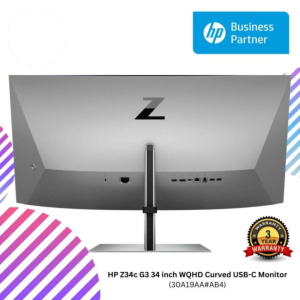 HP Z34c G3 34 inch WQHD Curved USB-C Monitor (30A19AA#AB4)
